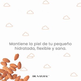 Dr. Natural Crema Corporal y Facial Hidratante Bebé y Niño Natural, Orgánica y Vegana Body Lotion | Hipoalergénica, Sin Parabenos, Sin Quimicos, Cruel