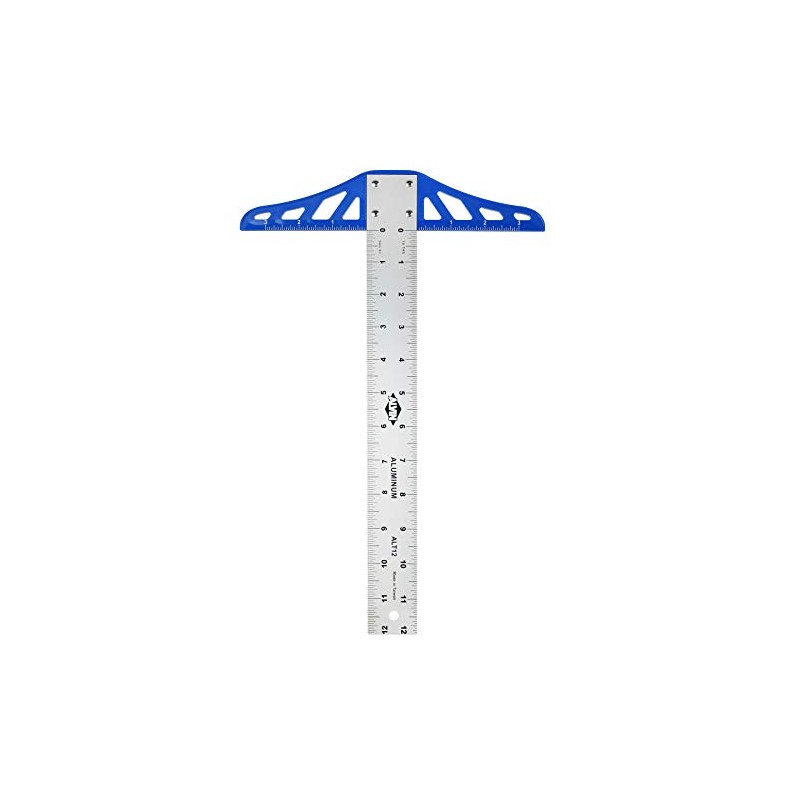 ALVIN ALT12 Aluminum Graduated T-Square Drawing and Design Tool for