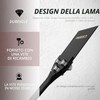 CSOOM Scalpello SDS-Plus da 100 mm con lama di ricambio