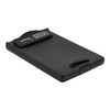 Mind Reader CLIPCALC-BLK Clipboard Calculator, Plastic Letter, Bottom Opening Storage,