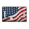 Generic Golf Cart Seat Covers - Red/White/Blue - Polyester, Spandex