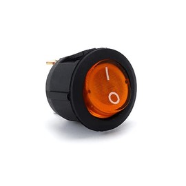 CABLEPELADO Rocker Switch 2 Way 3 Way Switch 3 Pole Switch 3 Pole Switch On/Off Switch SPST 6A 250VAC 10A 125VAC Yellow LED Light