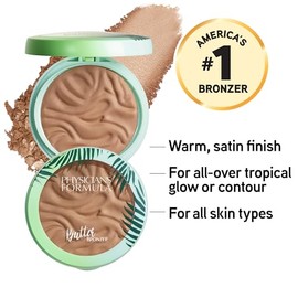 Physicians Formula - Polvos bronceadores de mantequilla de Murumuru, mezcla hidratante y nutritiva para un brillo sedoso y luminoso todo el día, derma