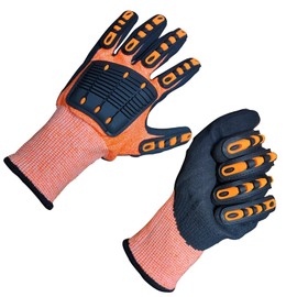 G-Touch Gardening Gloves for Men and Women, Impact Cut Resistant Work Gloves in Size 9/Large for Protective Wood, Pruning, Yard, Farm,Building, Construction