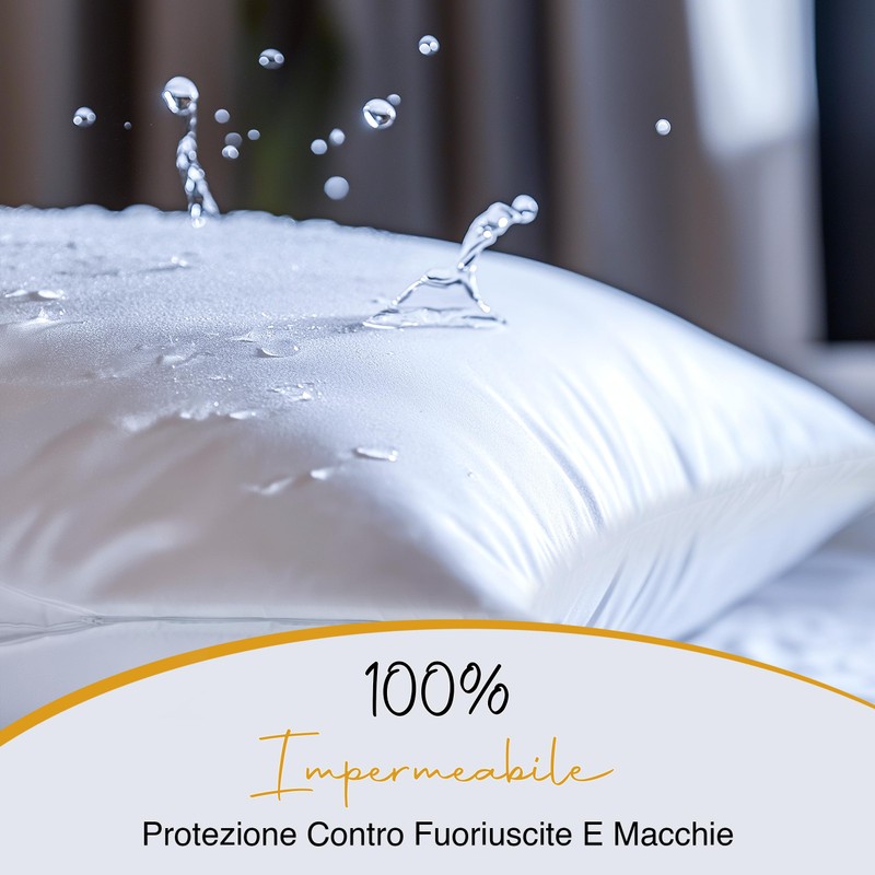 Utopia Bedding Copricuscini Impermeabili 40x70 cm (Set di 4) con