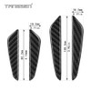 TANGSEN Vehicle Protector Carbon Side Door Guard Scratch Hiding Protection