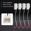 MINETPS 4Pcs 72-6514 Speaker Adapter Wire Harness Fit for 2008-2019