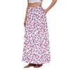 LiCot Women's Flowy Maxi Skirt Boho Summer Beach High Waisted