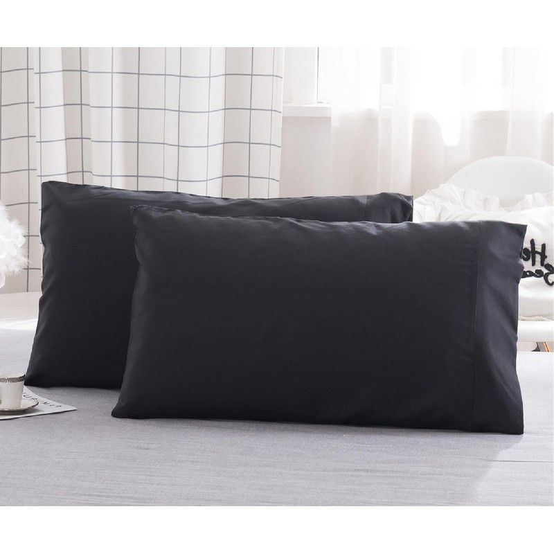 Microfiber Queen Bed Pillowcases 2 Pack, Super Soft Bed Pillow