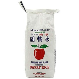 Apple (USA) Sweet Sticky Rice, 10-Pound