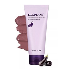 Papa Recipe Eggplant Mud Cream Mask 3.38 Ounce- Korean Skin Care