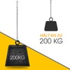 Poprkdre (Set of 2 Ceiling Hooks for Hanging Chair Hanging,