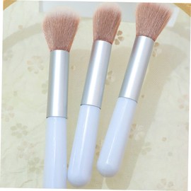 Baluue 4pcs Loose Powder Brush Fluffy Blending Blush Makeup Brushes for Women and Dense for Foundation and Blush Application Travel-friendly