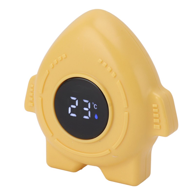 Baby Bath Thermometer Intelligence Electronic Digital Water Temperature Thermometer Yellow