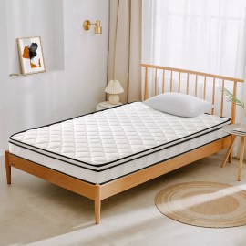 OUUI 8"10" Gel Memory Foam and Spring Hybrid Mattress Twin Full Queen King Size - 10 in, Queen