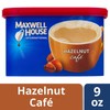 Maxwell House International Hazelnut Café-Style Instant Coffee Beverage Mix (4