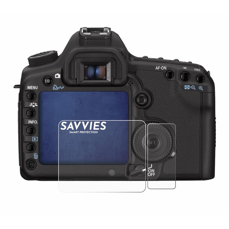 Savvies Screen Protectors for Canon EOS 5D Mark II Pack