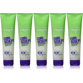 Garnier Fructis Style Curl Sculpting Cream-Gel, Extra Fuerte 5 oz, 5 Count