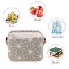 LessMo 4 Pack Storage Baskets, Collapsible Mini Storage Boxes, Canvas