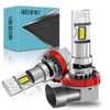 H11 H8 H9 LED Faros Delanteros de Auto, 38000LM 800%