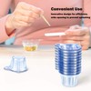 100 Pack Urine Cups, Pee Cup, 40ml Plastic Urine Cups
