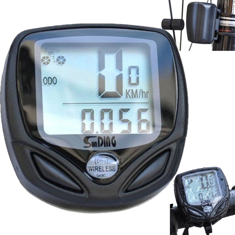 LUPO Bike Computer - Wireless Speedometer, Waterproof Bike and Bicycle