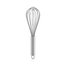 Whisk, 6 inch whisk small for mixing, stirring dough, eggs, frothing, beating, high quality whisk for dining room