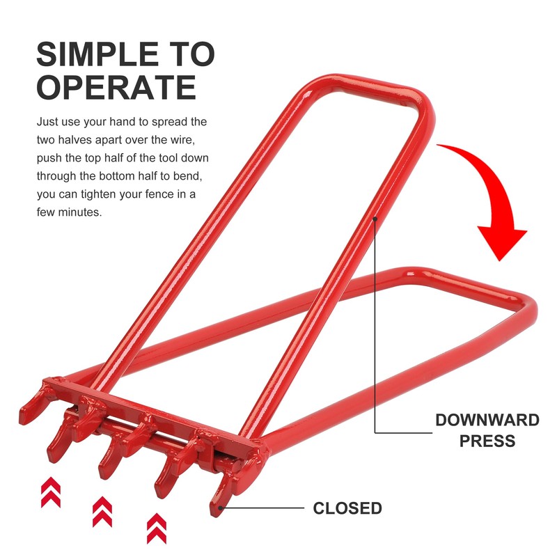 Fence Fixer Tool, Fence Crimping Tool with High Tensile Ranch
