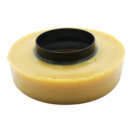 MaxLLTo Replacement Extra Thick Toilet Bowl Gasket Wax Ring with Plastic Flange for for 3 Inch and 4 Inch Waste Lines for Thrifco Plumbing 4544010