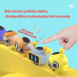 YHWSLYZ Music Rhythm Box - 5 Fun Character-Sensing Sound Toys