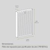 AVERA Filtro HEPA H13 de Repuesto para PURIFICADOR DE AIRE