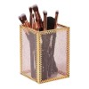 Glamlily Soporte Para Brochas De Maquillaje Dorado Para Tocador, Marc
