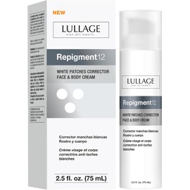 Lullage Repigment 12 Crema Facial y Corporal Reguladora de Pigmentación para Manchas Blancas Para Vitíligo, Hipopigmentación y Pieles Sensibles Apta para Todo Tipo de Piel 75 Ml