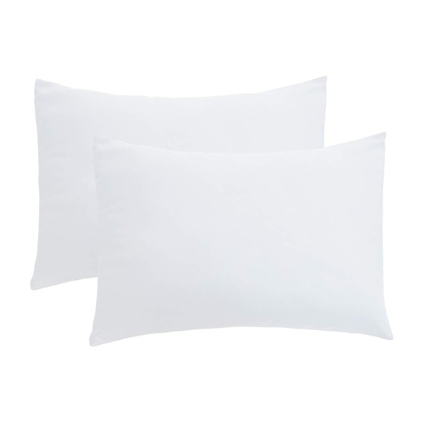 Eterish Toddler Pillow Cases White 14x20 inches 2 Pack, Envelope