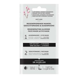 DR. SCHELLER Face Mask & Eye Mask, Regenerating Almond, 10 ml