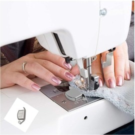 LiJuanWang Magnetic Seam Guide, Pack of 4 Magnetic Seams, Magnetic Seam Guide, Sewing Machine Seam Guide for Universal Sewing Machines