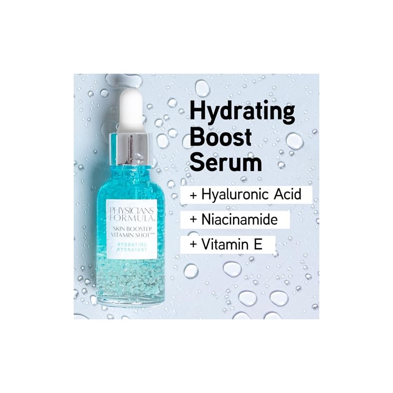 Physicians Formula Skin Booster Vitamin Shot Hydrating Hyaluronic Acid, Hydrate