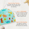 Gorro de natación para niños, tela de elastano suave y