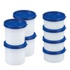 Westmark 258422E6 8 Herb/Freezer Containers with Lid Capacity 4 x