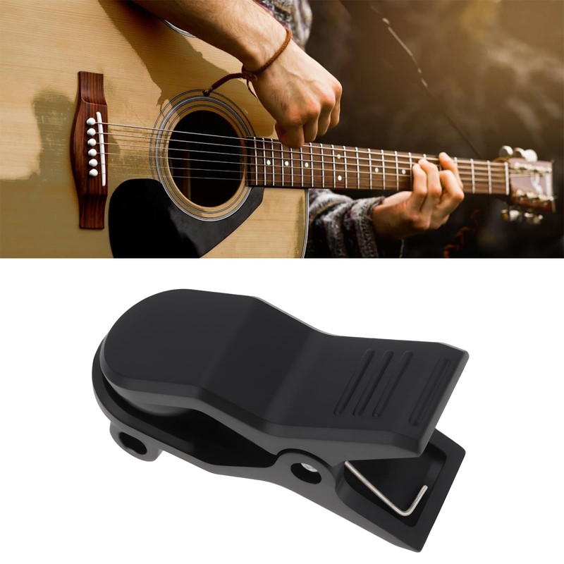 YINETTECH 2PCS Guitar Tuner Clip 48x16mm Suitable for Guitar Instrument