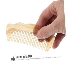 Vaguelly 1Pc Long Hair Comb Styling Hair Comb with Dense Teeth for Smoothing and Exfoliating Chic Retro Design for Home Use