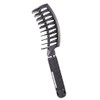 PERFEHAIR Curved Vented Styling Hair Brush, Detangling Thick Hair Massage