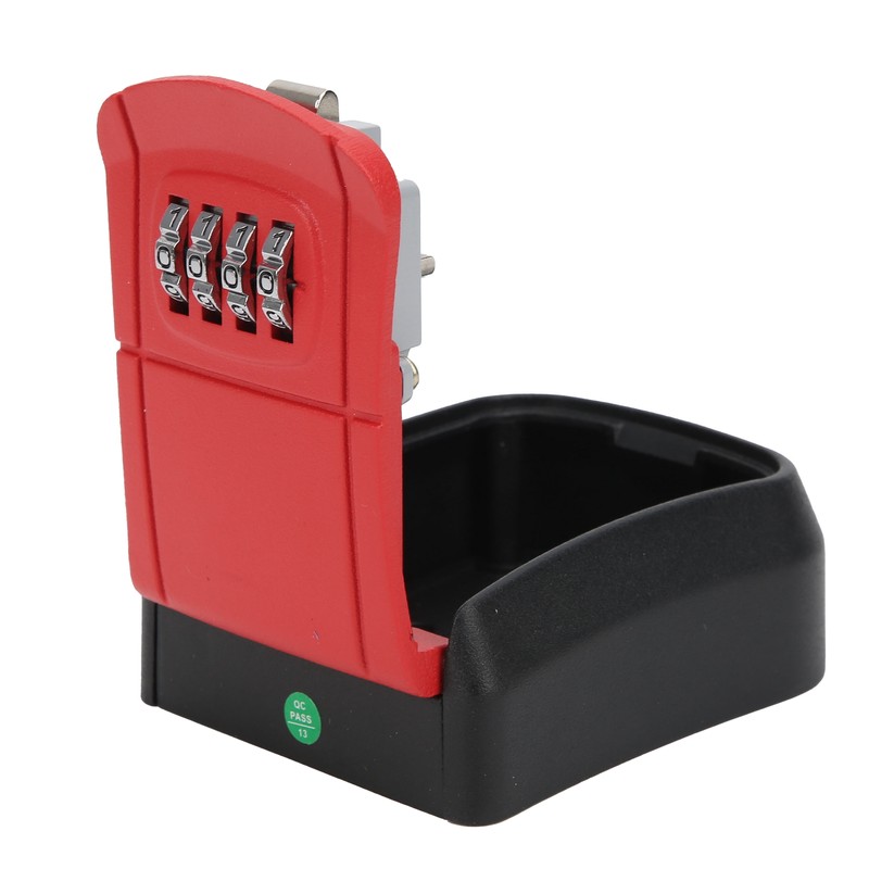 Key Lock Box 4Digit Combination Password WallMounted Outdoor Storage for