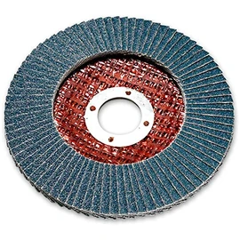 sia Abrasives 0020.2651 siaflap 2824 siamet x Standard Fibre Glass Backed Flap Disc, Angled, 40 Grit, 115mm x 22mm, Pack of 10