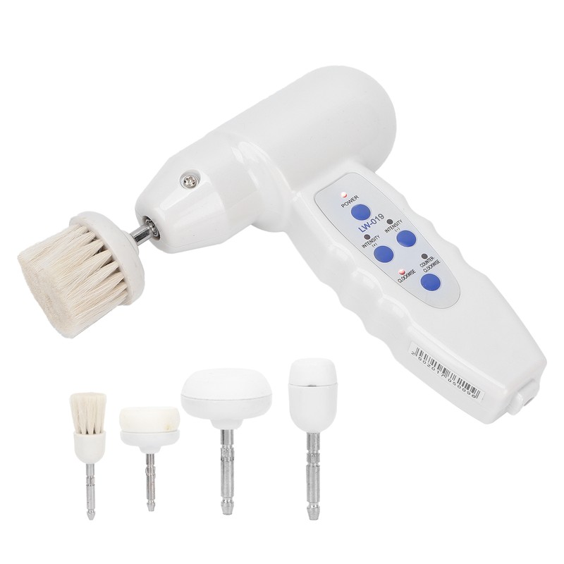 Electric Facial Cleansing Brush Plastic Rotary Exfoliating Brush Rechargeable Face