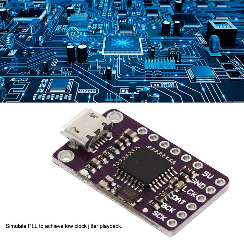 Stereo Audio Decoder Module PCM2706U2 DAC USB to I2S IIS