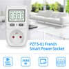 Smart Power Socket Electricity Usage Monitor Digital Display Watt Consumption