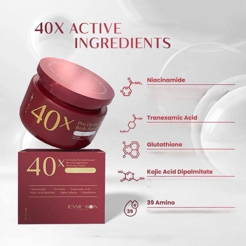 Jennie Moon 40X Pro Derma Plus Body Booster – Lightweight