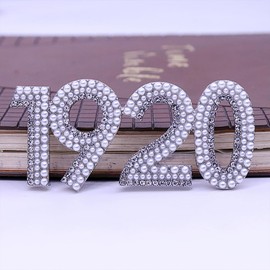 Metal Figure Number Sorority Pearl 1920 Brooch Greek Letter ZETA Finer Women Gifts ZPB Jewelry For Members