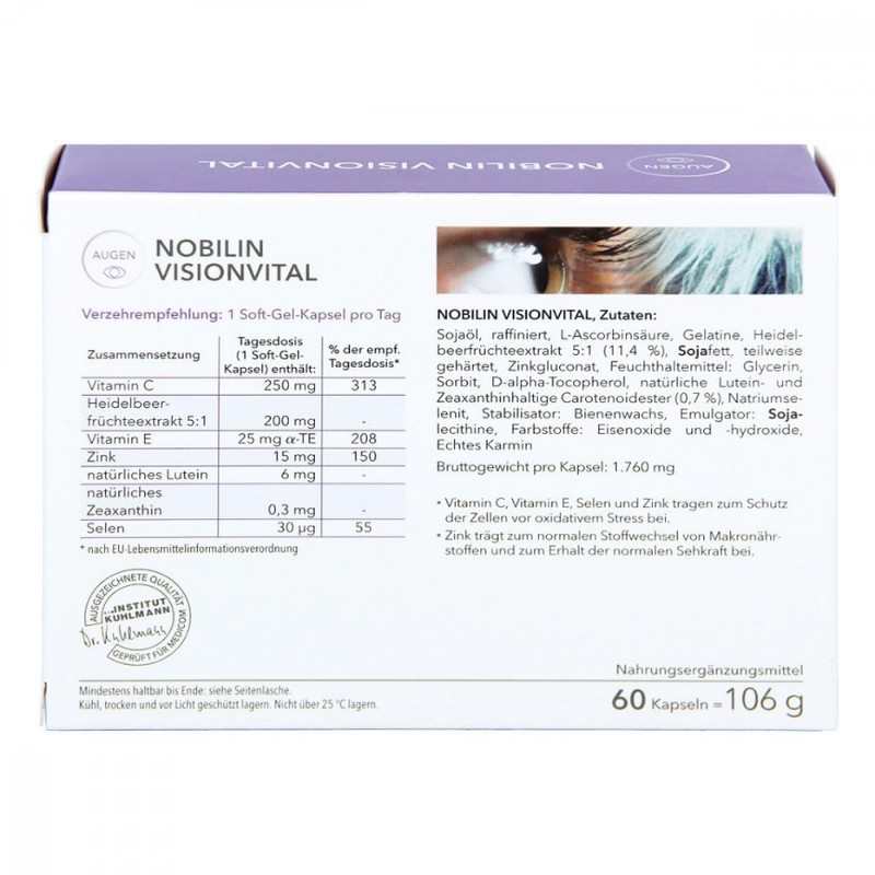 NOBILIN Visionvital Capsules Pack of 60